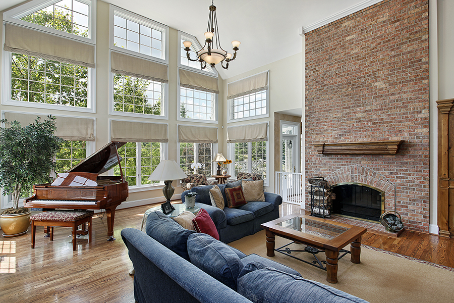 Interior of a luxury house